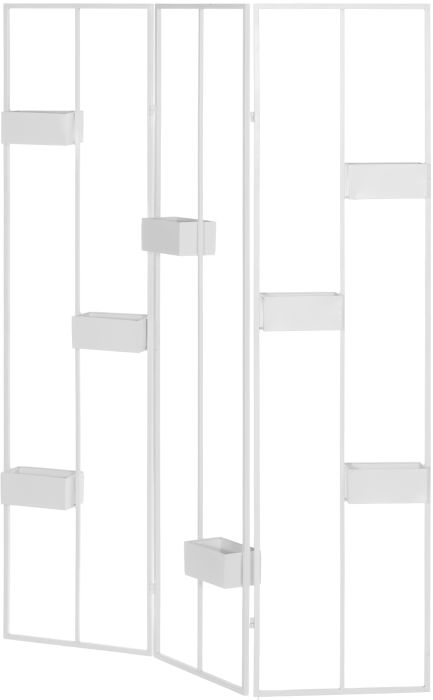 Stend lilledele 160 cm, valge