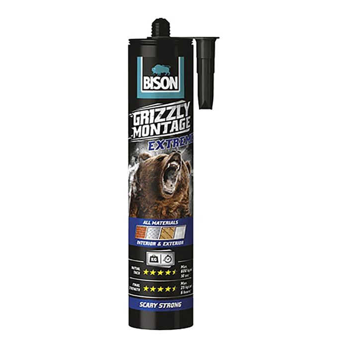 Montaažiliim Bison Grizzly Extreme 440 g