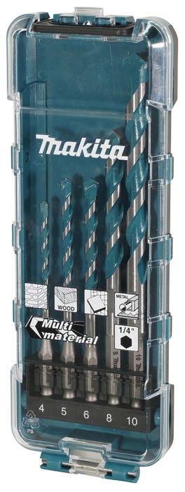 Universaalpuuride komplekt Makita E-16732 5-osaline