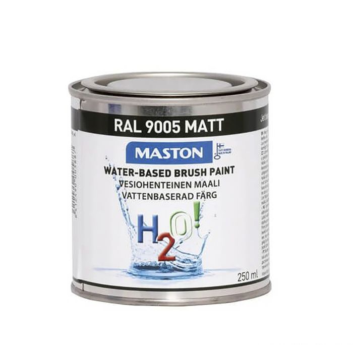 Värv H2O! Maston 250 ml, matt must