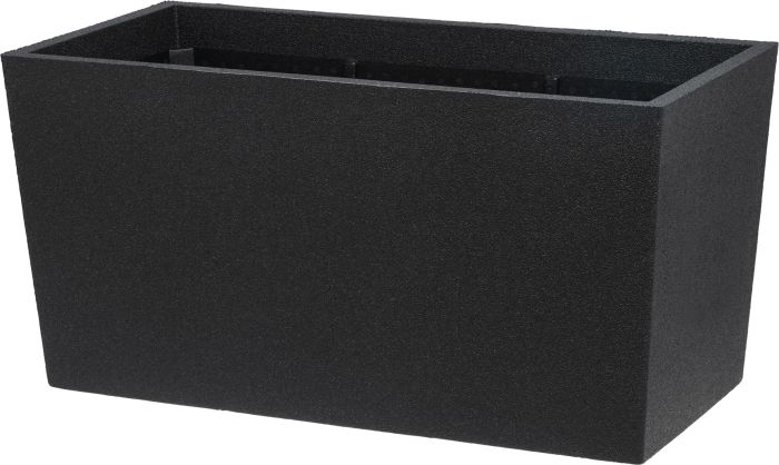 Termopott Patio 76 cm, must