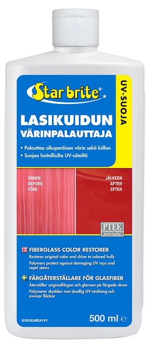 Klaaskiu värvitaastaja Star brite PTEF 500 ml