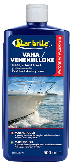 Paadi poleerimis- ja puhastusvahend Star brite 500 ml