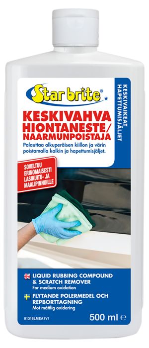 Lihvimisvedelik Star brite keskmine 500 ml