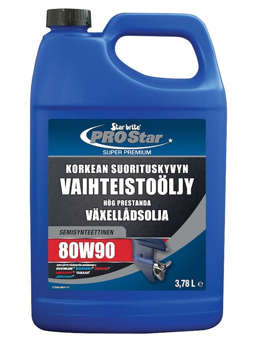 Käigukastiõli Star brite 80W90 3,78 l