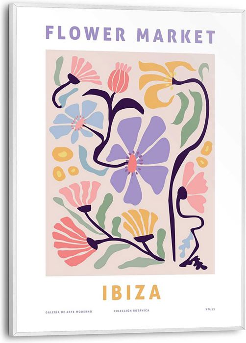 Sisustuspilt Reinders Ibiza Flower Market 30 x 40 cm