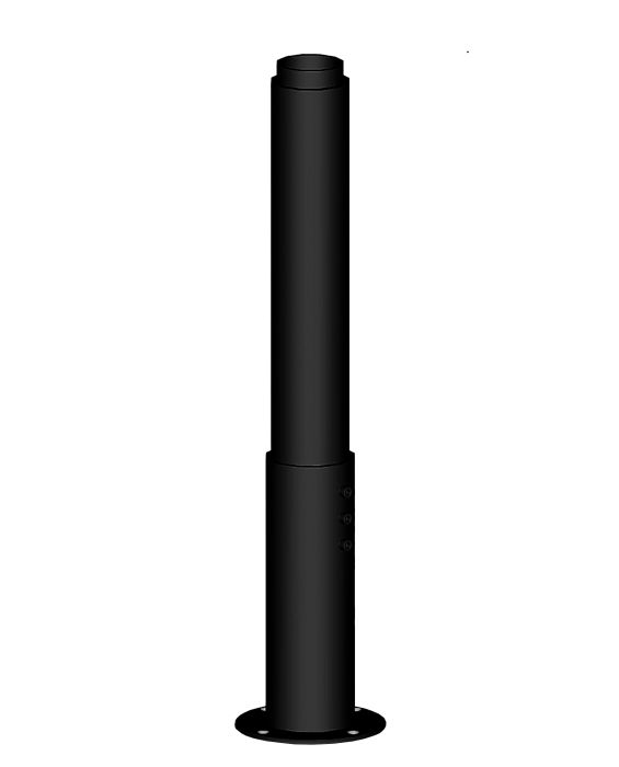 Trepi tugipiilar Atrium Dixi must RAL9005