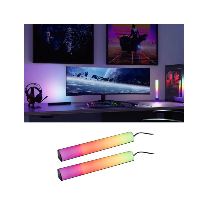 Valguspostid Paulmann Set Dynamic RGB 2x0,6W 2x24lm 2x30 cm