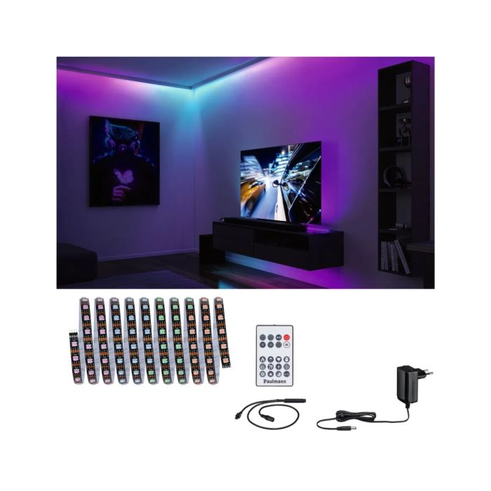 LED-riba Paulmann Set Dynamic 3m valge