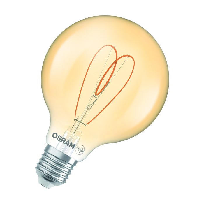 LED lamp Osram Vintage 1906 Globe 95 Heart Filament