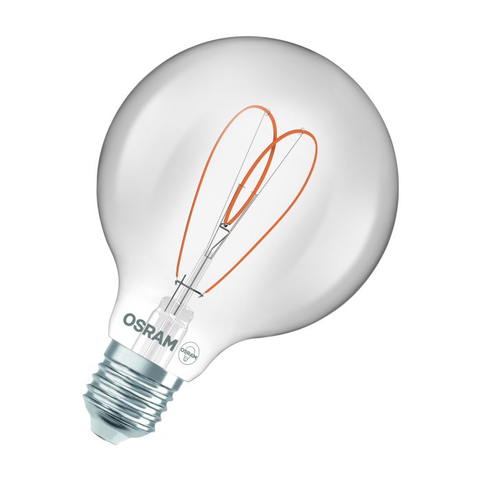 LED lamp Osram Vintage 1906 Globe 95 Heart Filament