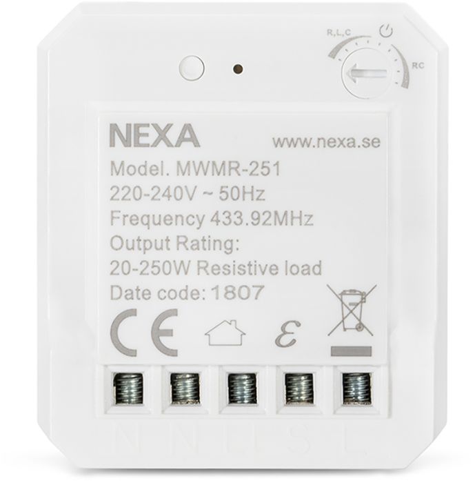 Integreeritav vastuvõtja Nexa MWMR-251