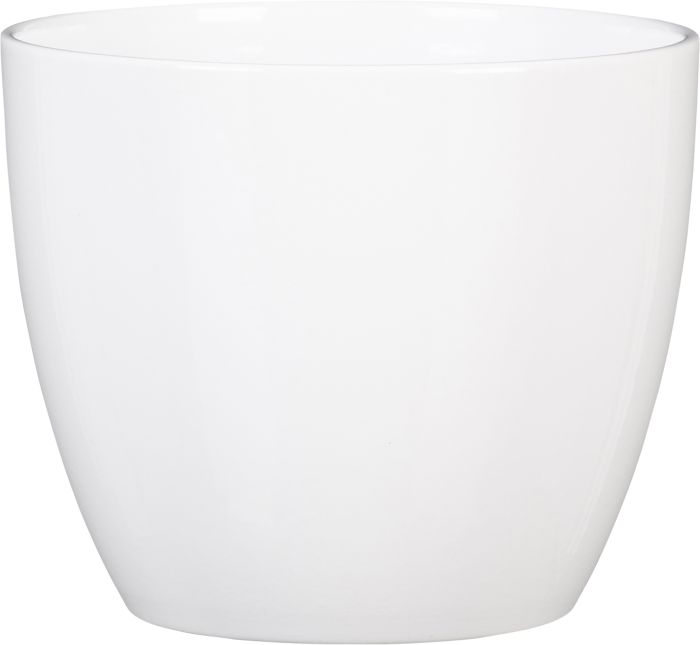 Ümbrispott Soendgen Basel 37 cm, valge