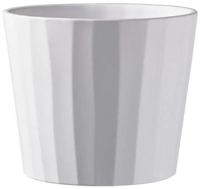 Ümbrispott Soendgen Umea 29 cm, valge