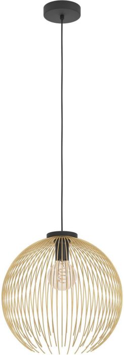 Rippvalgusti Eglo Venezuela kuldne, Ø40 cm