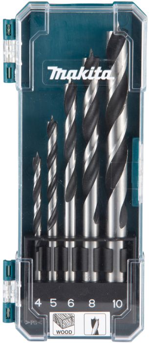 Puidupuuride komplekt Makita D-72861 5-osaline