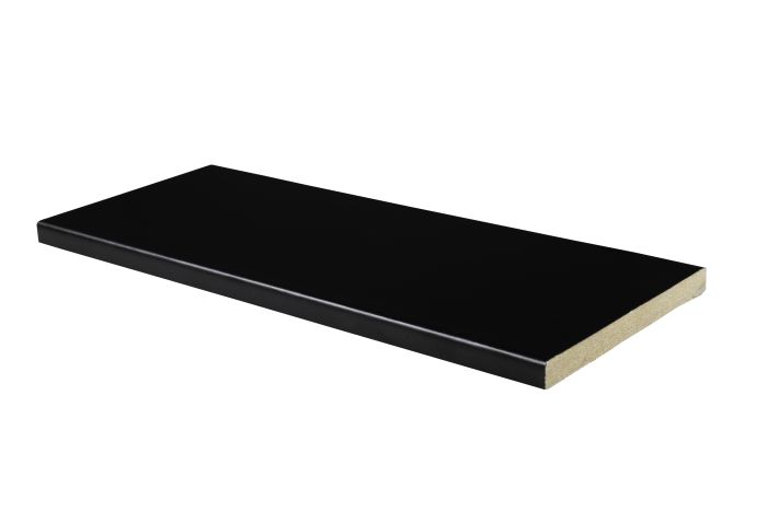 Lävepakk Maler MDF sile MR laminaat must 9 x 92/29 M9