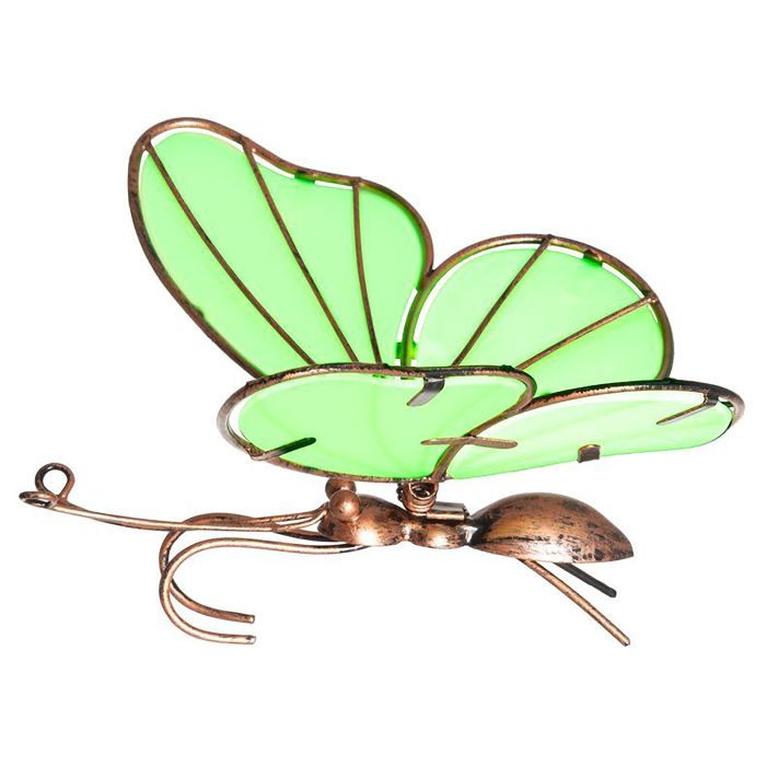 Aiakaunistus 4 Living Liblikas 16 cm, helendav