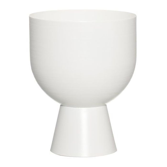 Ümbrispott 4Living Nala Ø 16 cm, mattvalge