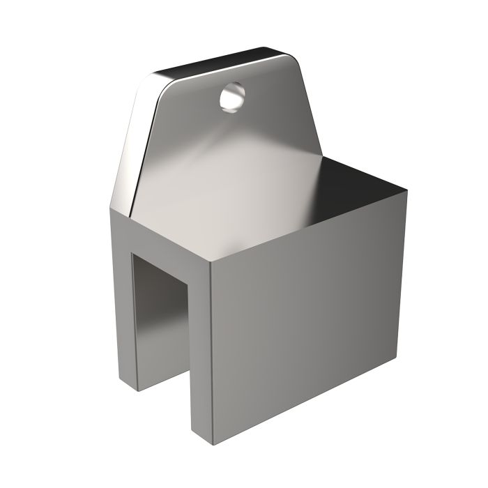 Dušiklaasi kinnitus Nordium 3 x 4 cm must