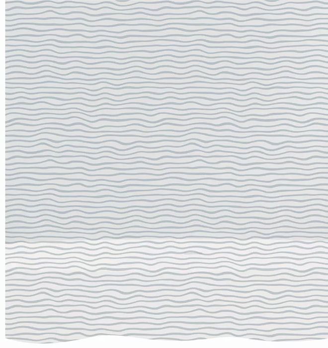 Dušikardin Diaqua Peva Ribbon hall/valge 180 x 200 cm