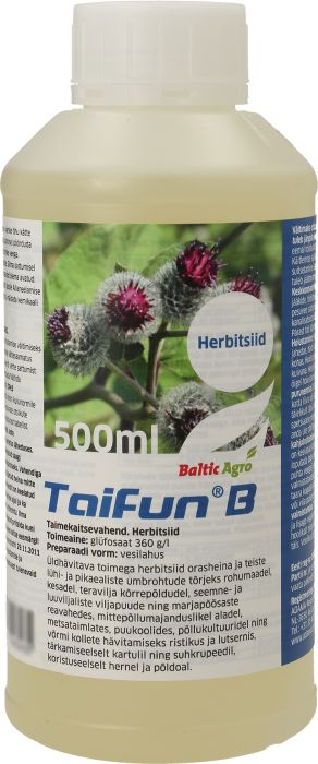 Umbrohtude tõrjeks Taifun Baltic Agro B 500 ml