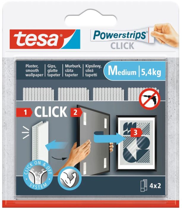 Kinnitus Tesa Click M 5,4 kg