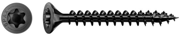 Universaalkruvi Spax T-star must T20 4 x 30 mm 20 tk