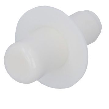 Riiulikandur 5 x 6 mm valge