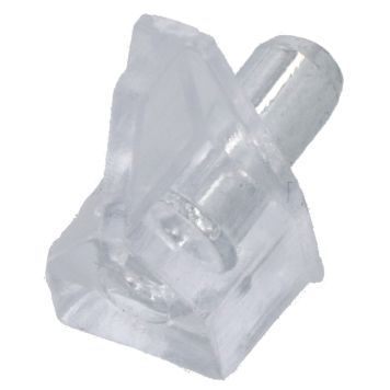 Riiulikandur 5 mm plast