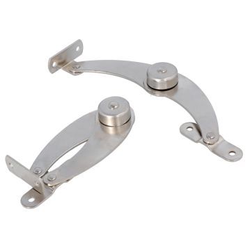 Ukse tugi Suki nikkel vasak