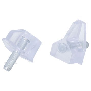 Riiulikandur 5 mm plast