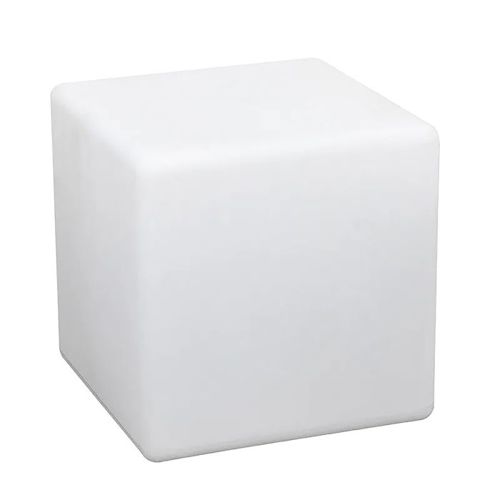 Solarvalgusti Kuubik 30 x 30 x 30 cm valge