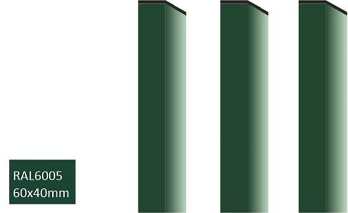 Aiapost ABPolar 40 x 60 mm RAL6005 roheline 2000 mm