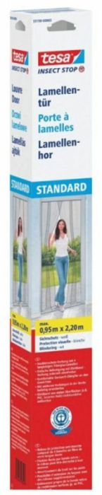 Putukavõrk Lamella Standard uksele 0,95 m x 2,2 m, antratsiit