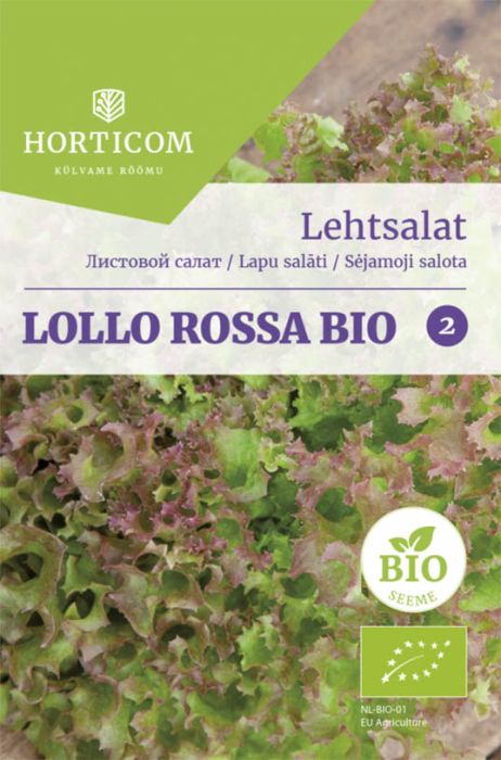 Lehtsalat Lollo Rossa BIO 2g 2