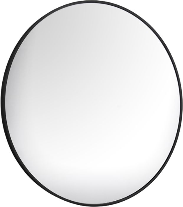 Peegel Britt Ø 70 cm, must