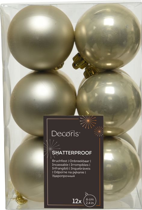 Kuuseehe pall 6 cm 12 tk/pk, pärl