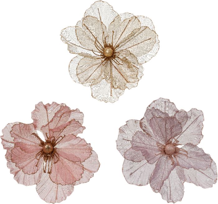 Jõulukaunistus lill valik 27 cm