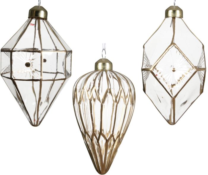 Kuuseehe ornament valik 6 x 12 cm