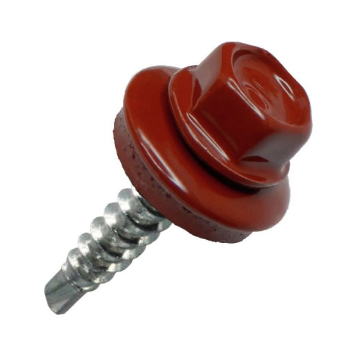 Katusekruvi Fix Maste puur RR29 punane 4,8 x 28 mm 250 tk