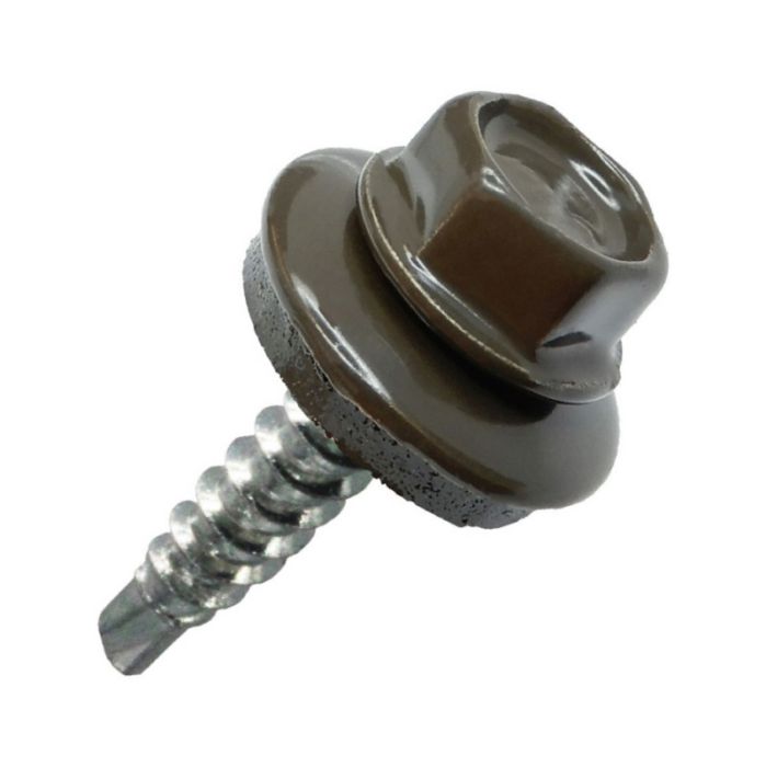 Katusekruvi Fix Maste puur RR32 pruun 4,8 x 28 mm 250 tk