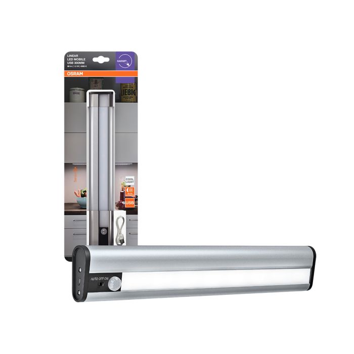 Üldvalgusti  Osram Linear LED Mobile USB hõbe 30 cm