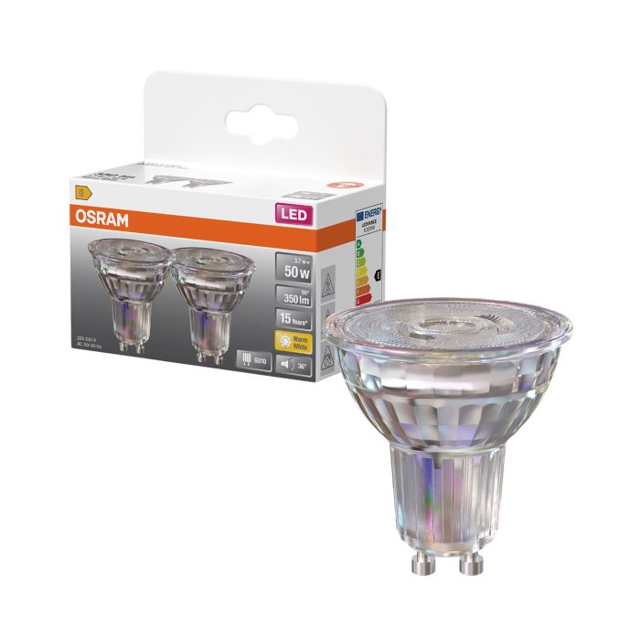 LED-lamp Osram Star PAR16 GU10 3,7 W 350 lm 2700 K 36° 2 tk/pk