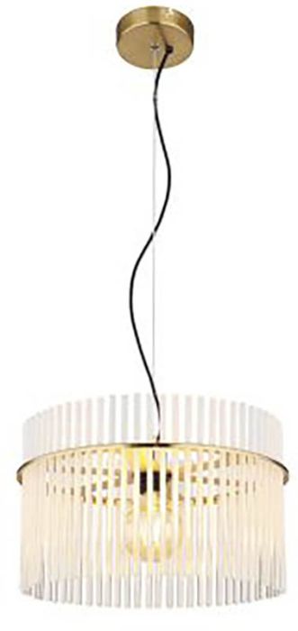 Rippvalgusti Globo Gorley Ø40cm kuldne