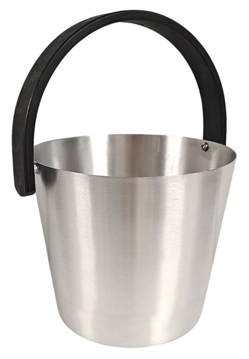 Saunaämber Saunia alumiinium/must 7 l
