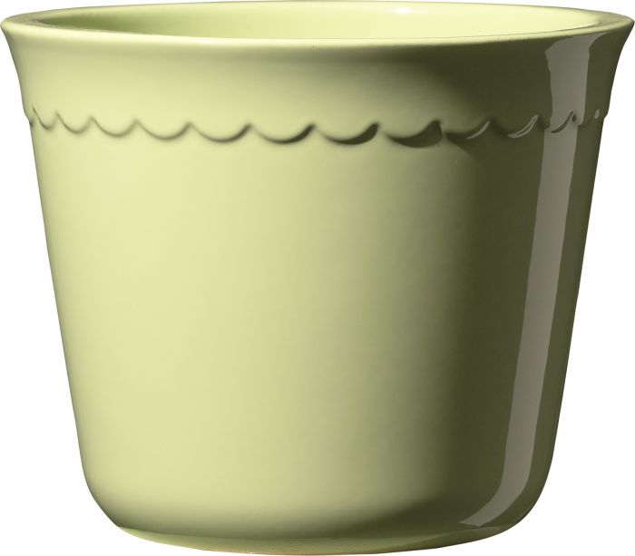 Ümbrispott Bergen 14 cm, roheline