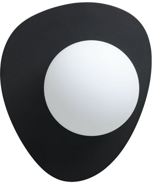 Seinavalgusti Castrovido 1-osaline 1×G9 must IP44