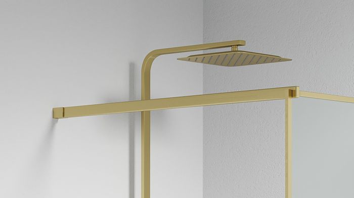 Dušiseina Camargue Skärgård Exclusive stabiliseerimisvarras 100 cm harjatud messing