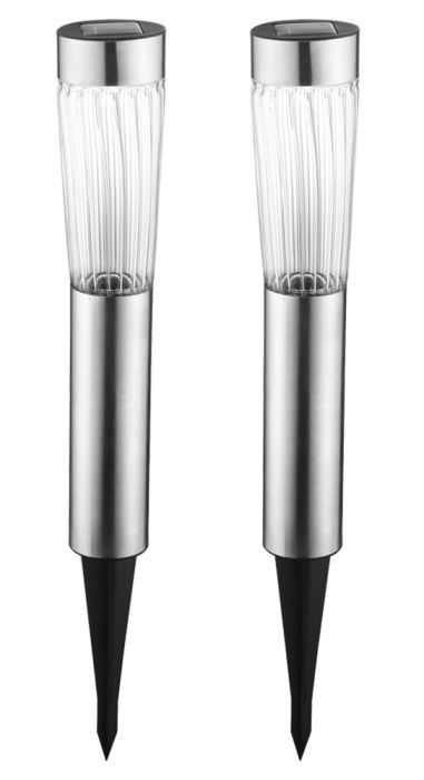 2 Päikesepatareiga LED-valgustit Bauhaus Big Glas